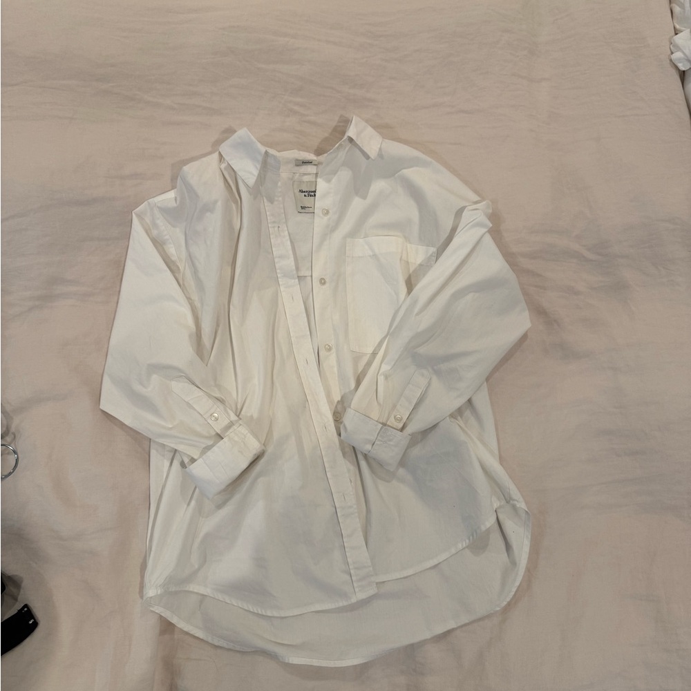 Abercrombie oversized button up